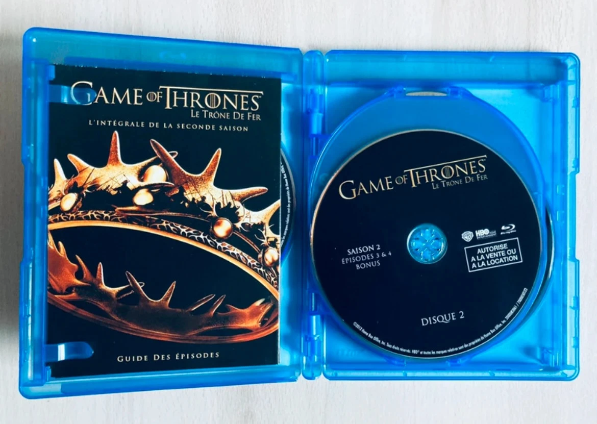 Caixa de Blu-ray das 3 primeiras temporadas de Game of Thrones. – photo 5